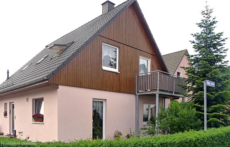 Hausansicht Ferienwohnung Ahlbeck