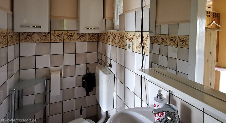 Badezimmer in Ahlbeck auf Usedom
